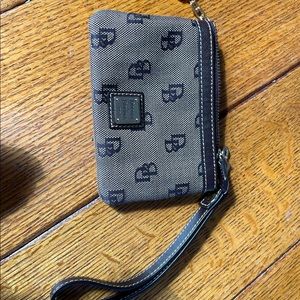 Vintage Dooney and Bourke Wristlet Keyring Wallet